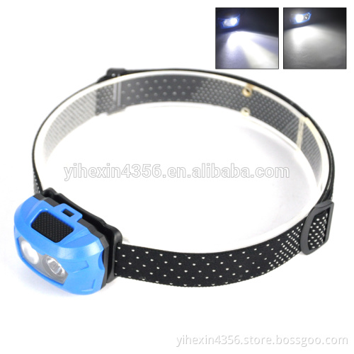 Hote Sale Mini Plastic Led Camping Headlamp